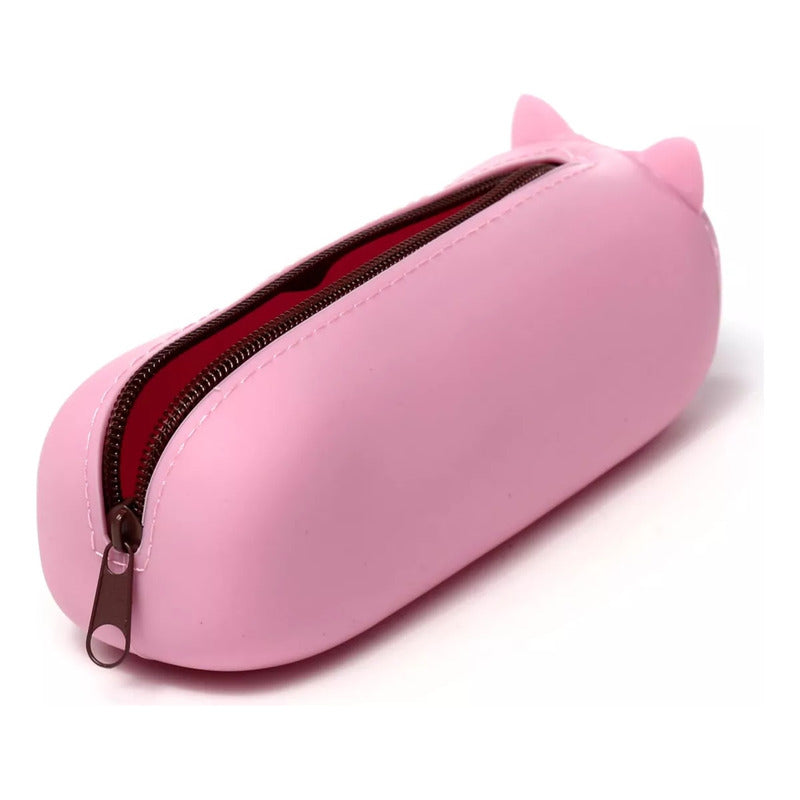 Cartuchera Estuche De Lapices Escolar De Silicona Kawaii /ry