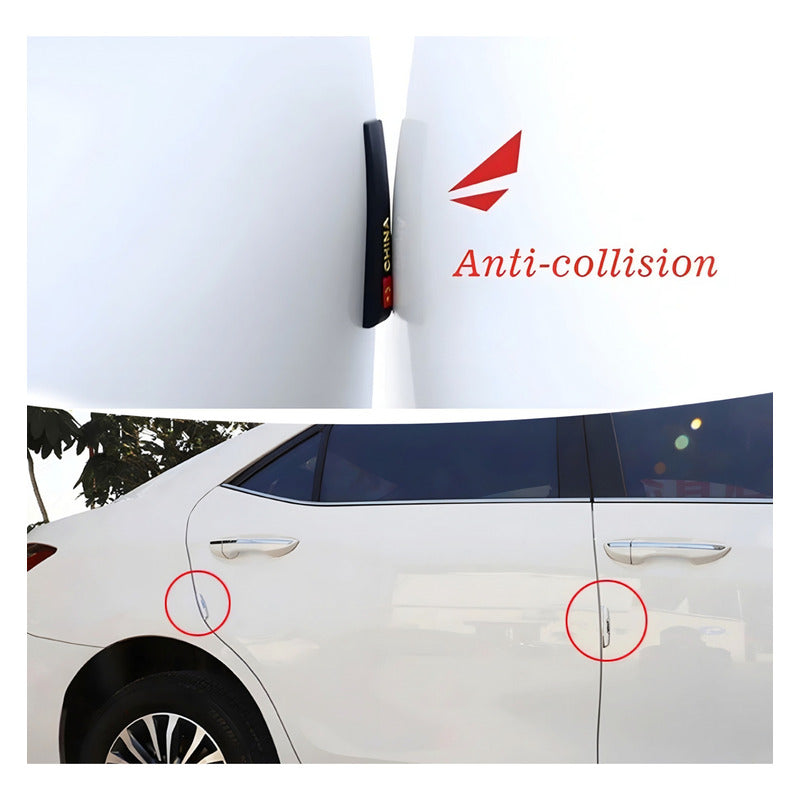 X4 Topes De Goma Adhesivo Protector Puerta Y Retrovisor /r&c