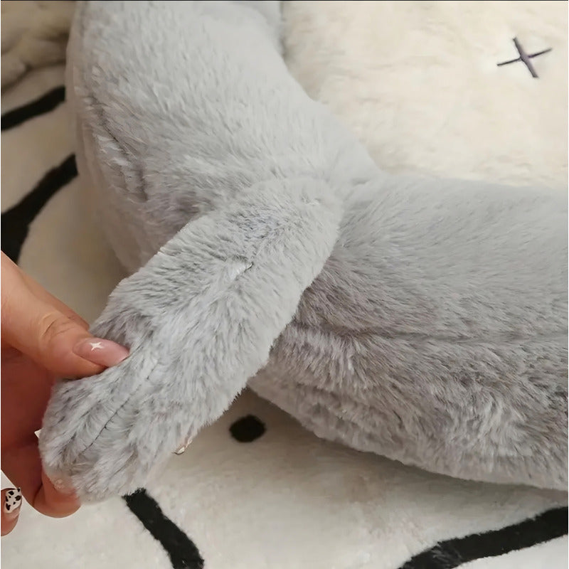 Cojín Para Asiento Sillón Kawaii Peluche 2 En 1 Cute De Gato