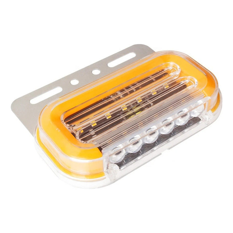 X10 Luz Led De Trocha Bicolor Luz Lateral Secuencial 24v Big