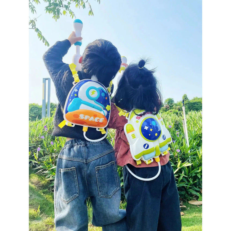 Juguete Mochila Lanza Agua Diseños Para Niñ@s Piscina /ryc