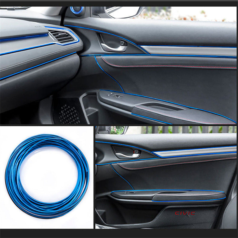 Hilo Decorativo Tuning 5 Metros Interior Tablero Auto / R&c