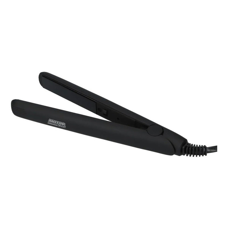 Plancha Alisadora De Pelo Motorlife Para El Auto Mini Color Negro
