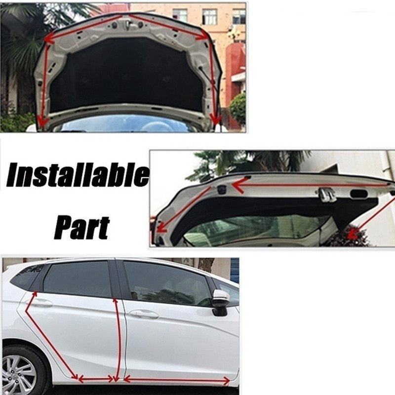 Moldura De Auto Protectora De Puertas Y Capot 15m /r&c Chile