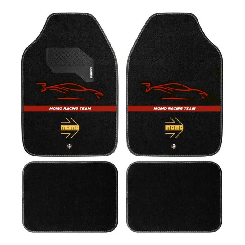 Alfombra Cubre Pisos Momo Italy Original 4 Pcs Lineas
