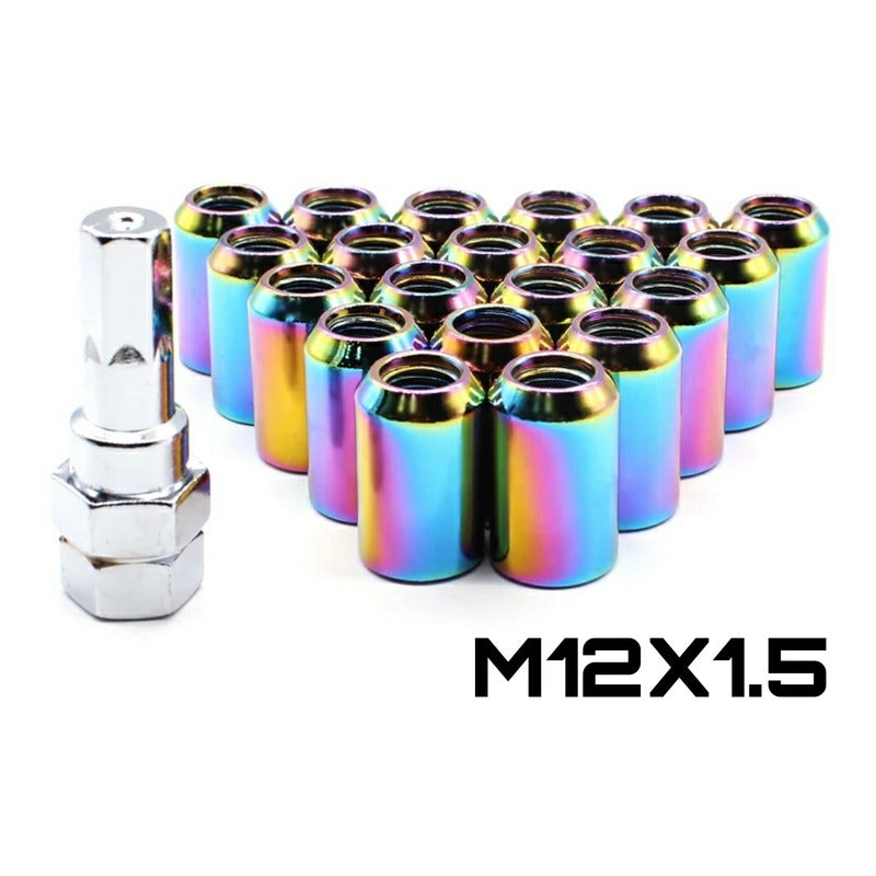 Tuercas De Seguridad Tornasol + Llave Allen 16 Pcs /r&c