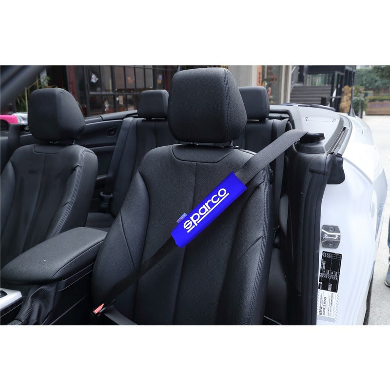 Cubre Cinturon Auto Sparco Original Universal Poliester / R&