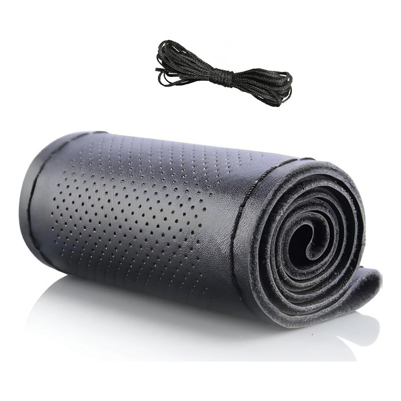 Funda Cubre Volante Cosido Para Auto + Hilo Y Aguja /r&c