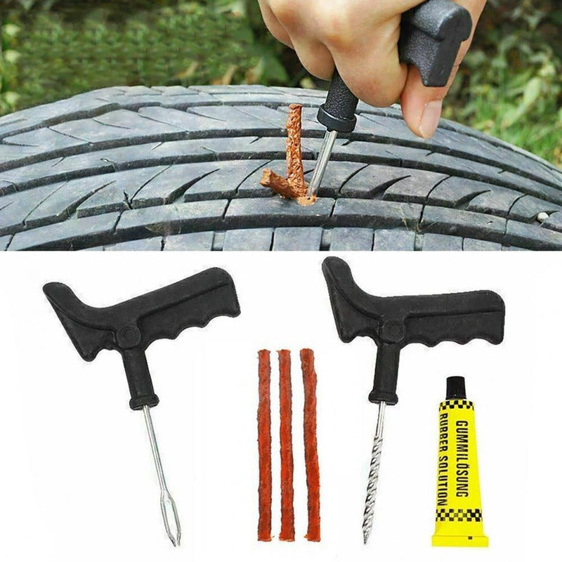 Kit Repara Neumáticos Pinchazos Emergencia Auto Moto Tkr005