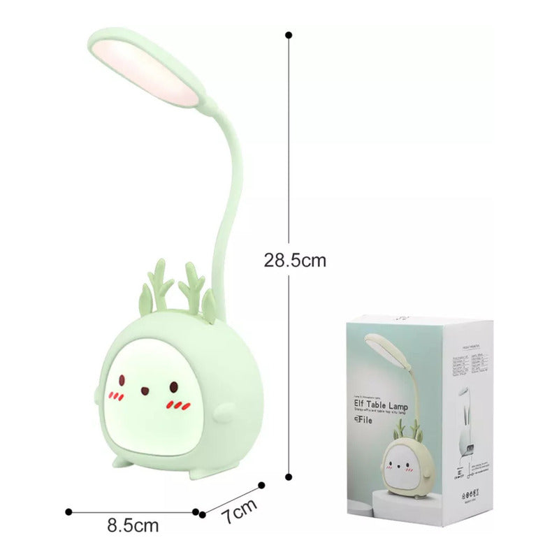 Lámpara Luz Led De Niño Monitos Multicolor Espanta Cucos