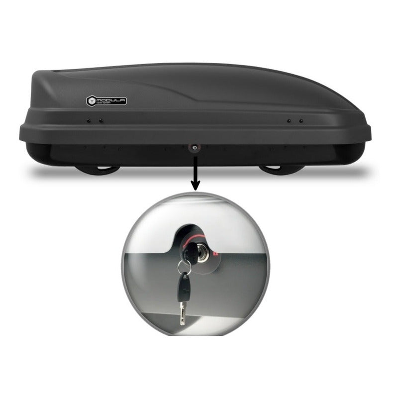 Caja Portaequipaje Cúpula Modula Wego 360 Lt Auto Camioneta