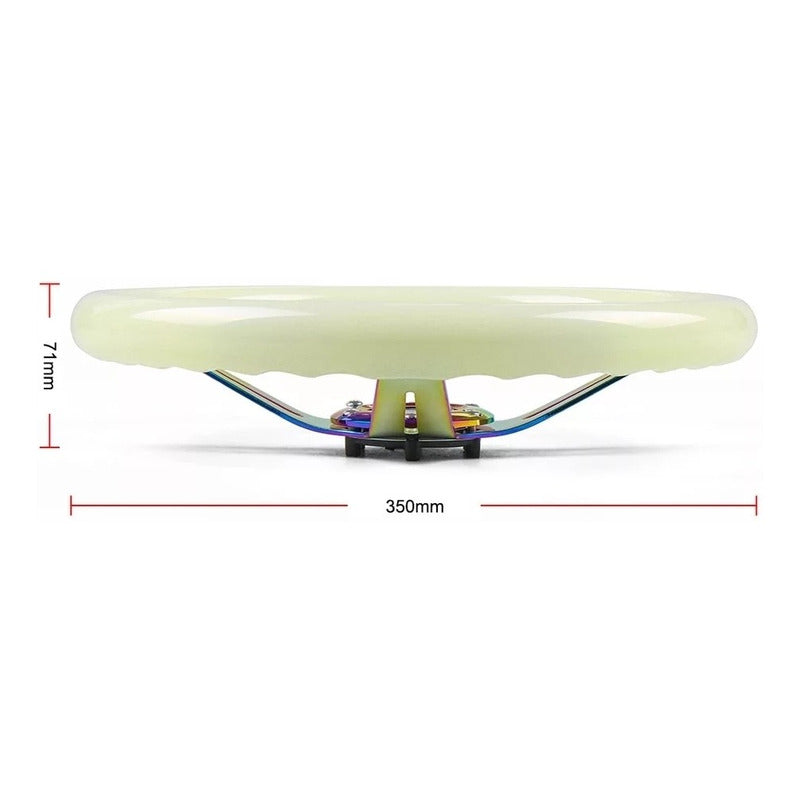 Volante Deportivo Reflectante Tipo Drift Auto Tuning Univers