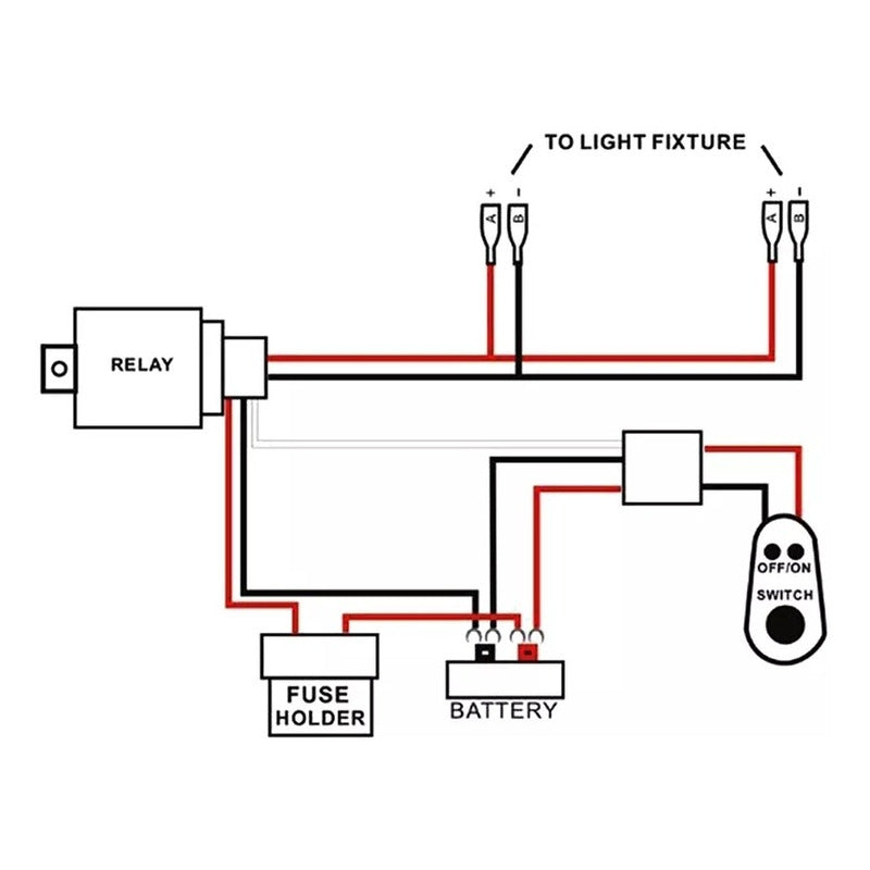 Kit Cableado Instalación Neblineros + Switch Y Relay Ramal