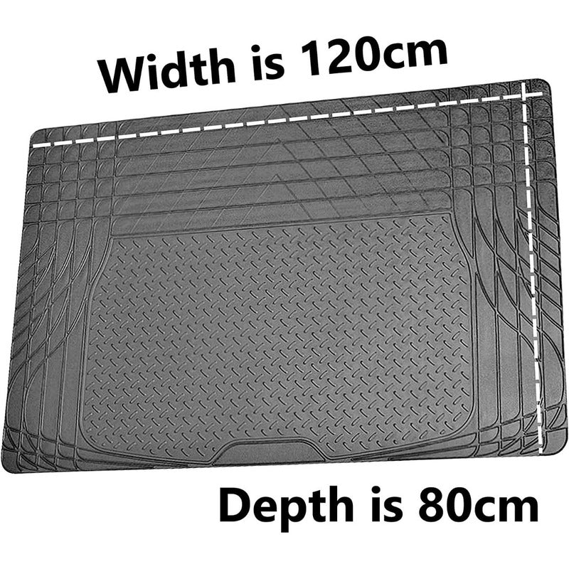 Cubre Maleta Goma Maletero Auto Suv Antideslizante 120x80cm
