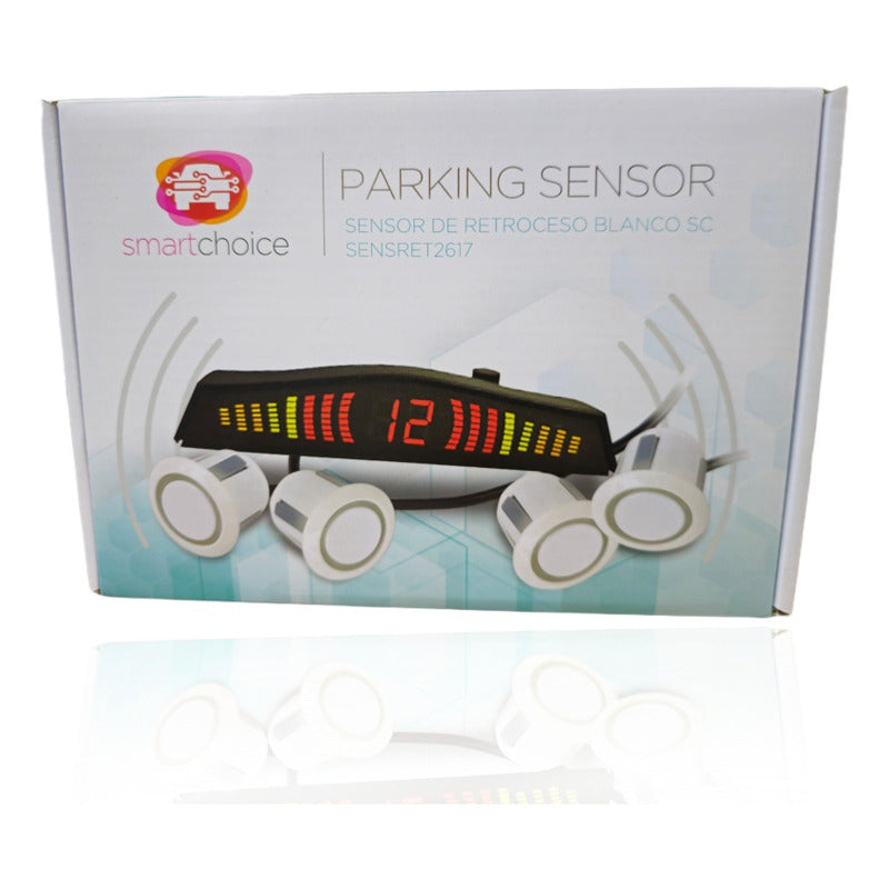 Sensor De Retroceso Para Auto Con Displey Kit Completo /r&c