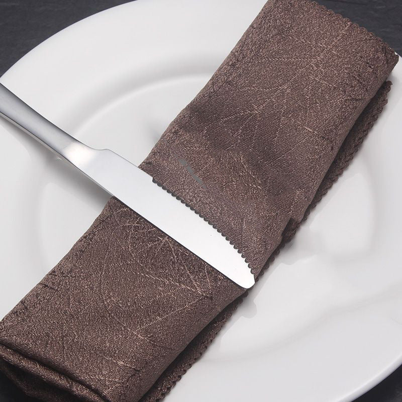 X2 Cuchillo Mesa Acero Inoxidable 19.8cm Carne Fruta Postre