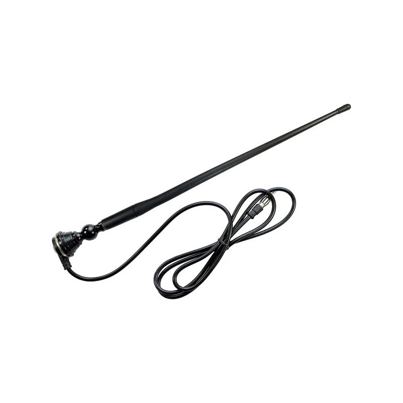 Antena De Radio Am/fm Para Auto 34cm + Base + Cable 140cm