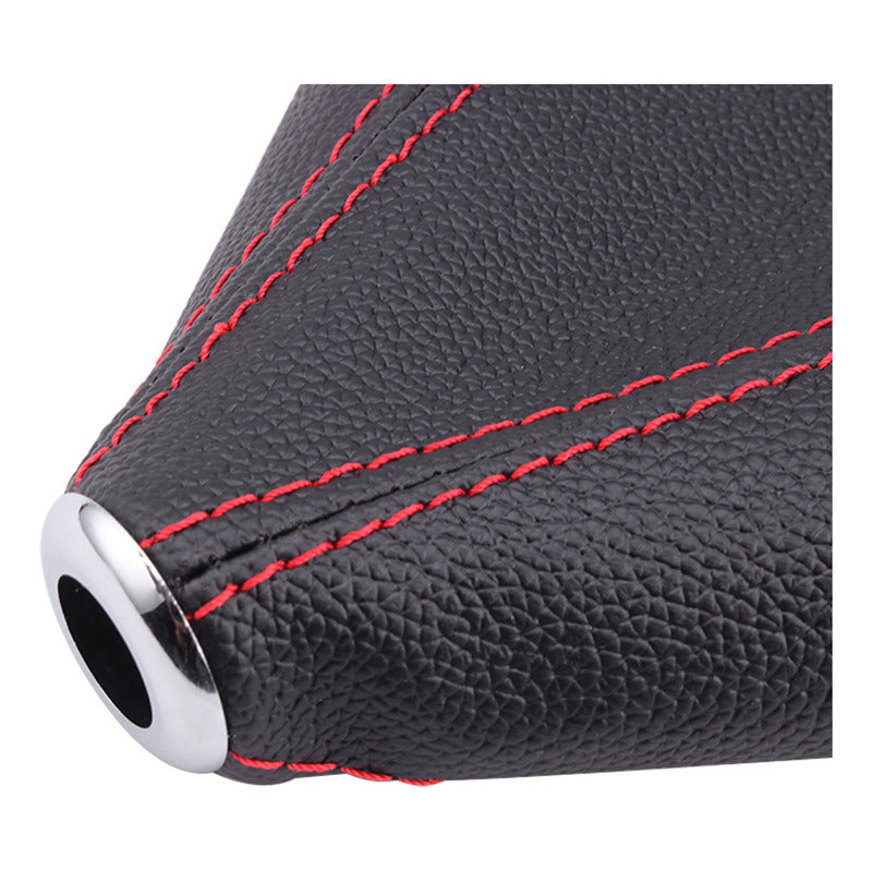 Funda Cubre Palanca De Cambios Eco Cuero Negro Auto Universa