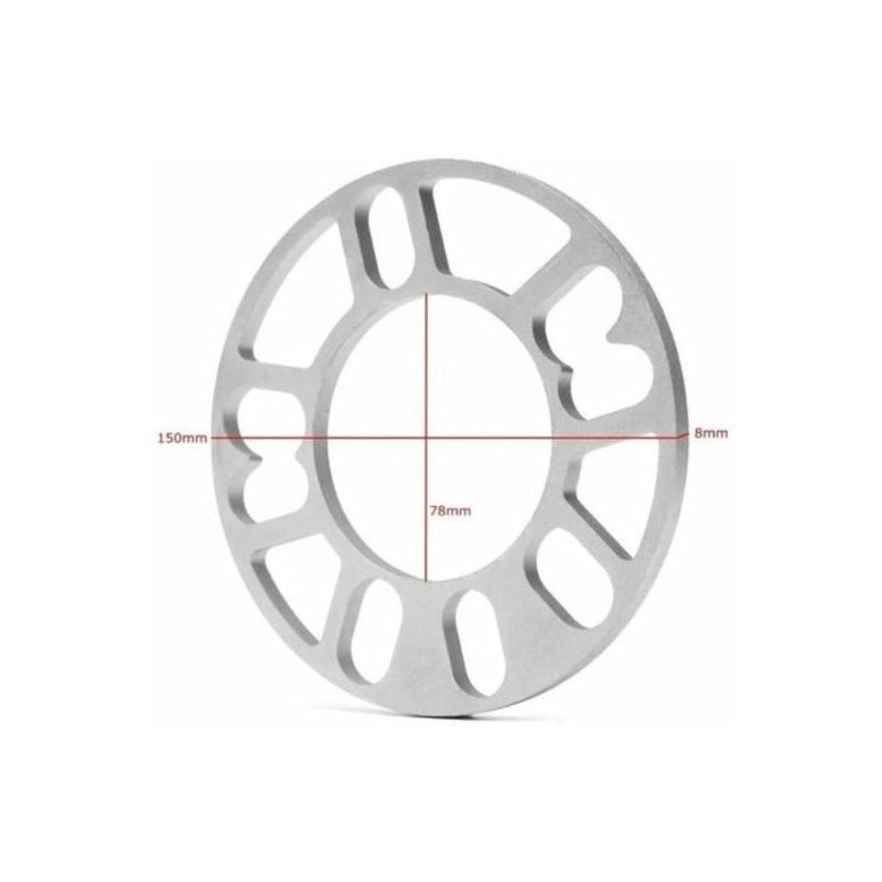 X4 Espaciador De Llanta 8mm 4x100 4x108 4x1145x1005x1105x114