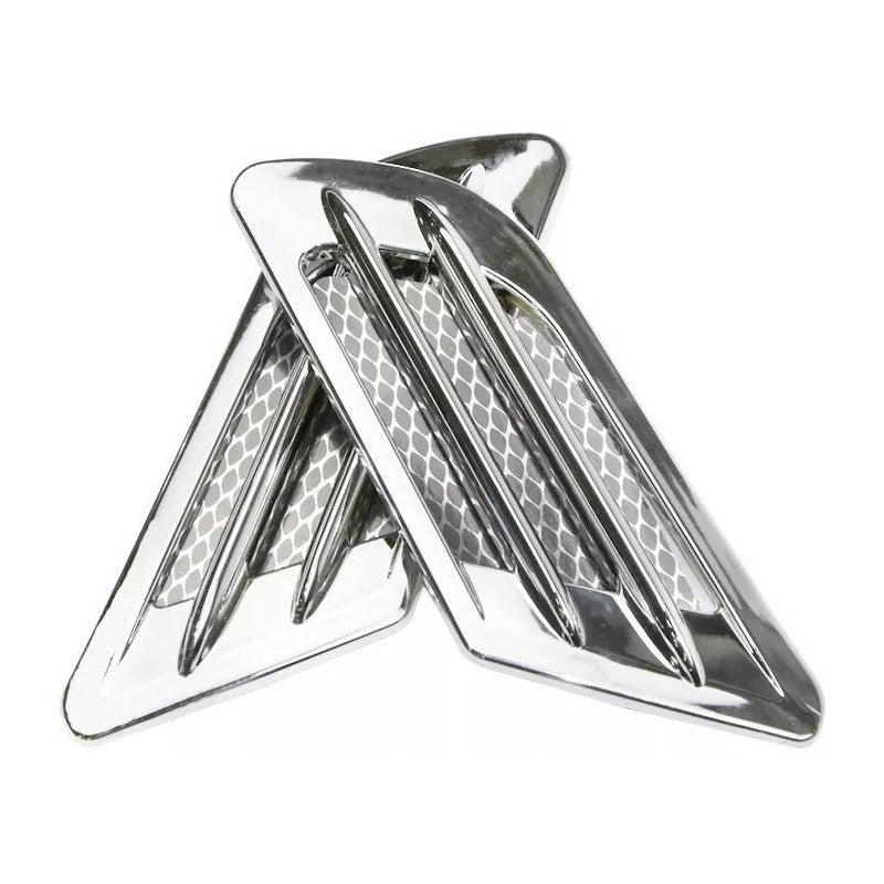 X2 Toma De Aire Lateral Y Capot Adhesiva Auto Tunning/ryc