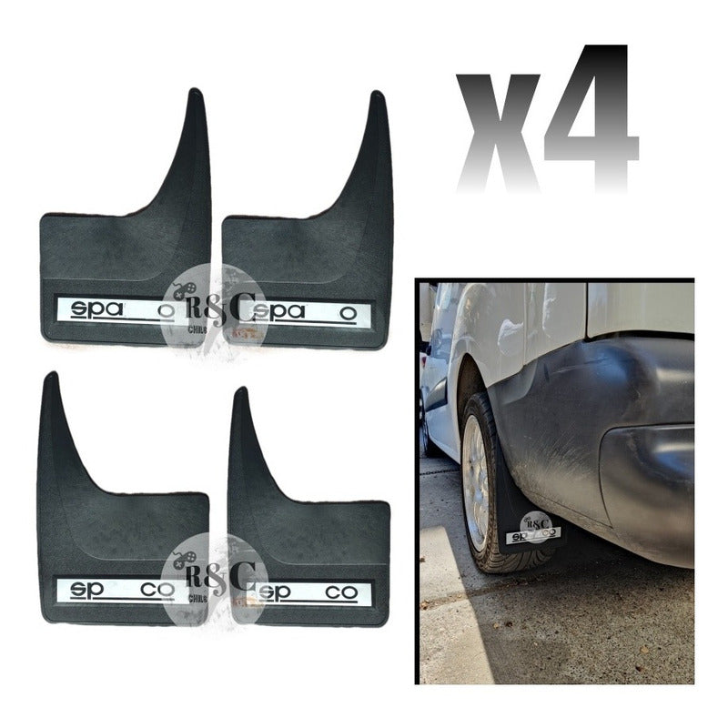 Guardabarros Sp Guarda Fango Auto Universal Tuning X4 /r&c