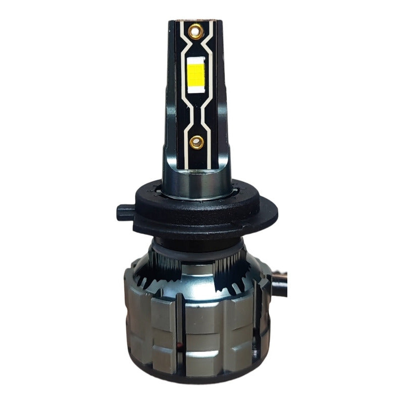 Kit X2 Ampolleta Turbo Led 8v-48v 28000l 280w Conector H7