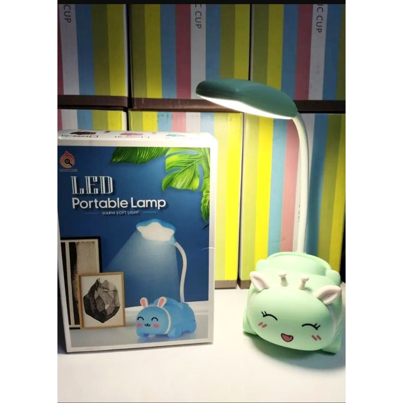 Lámpara Luz Led De Niño Monitos Multicolor Espanta Cucos
