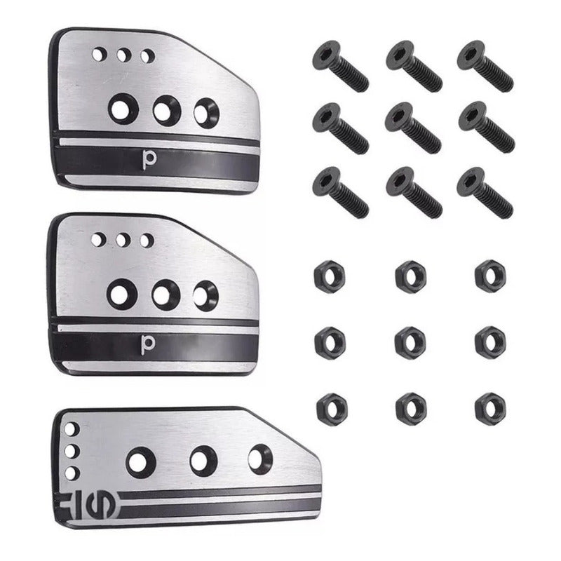Pedales Deportivos Metálico Sp Tunning Universal Pedal Auto