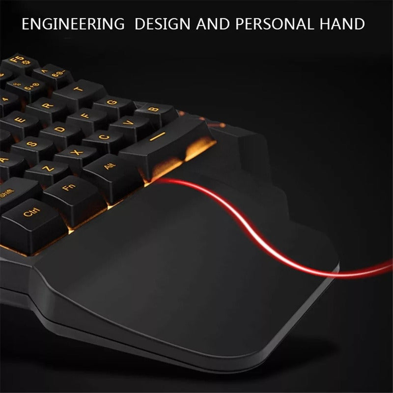 Teclado Gamer Pc Inker K7 35 Teclas Rgb / R&c