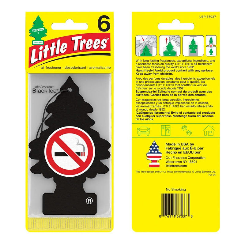 X24 Pino Aromático Colgante Para Auto Casa Little Trees /r&c