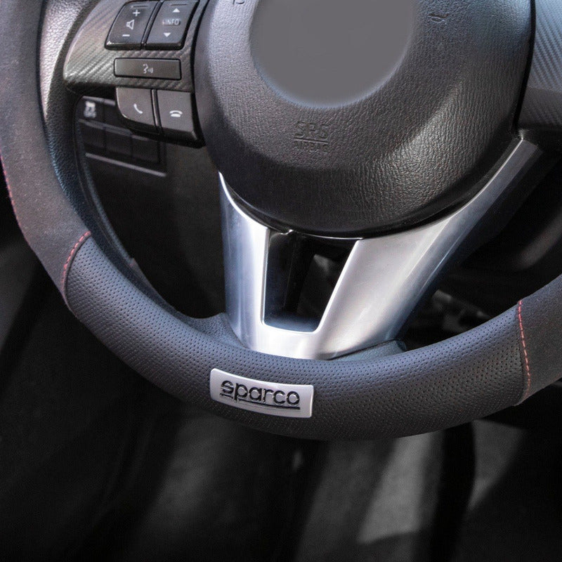 Funda Cubre Volante Sparco Original Excelente Calidad 1112bk