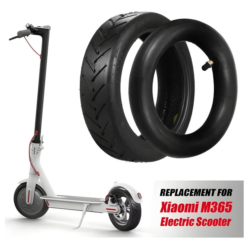 Kit Neumático + Cámara D Scooter Eléctrico 8.5'' 8 1/2x2 R&c