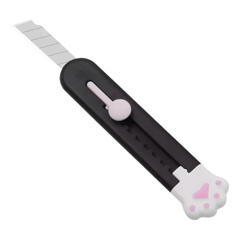 Mini Corta Cartón Cutter Garrita Patita De Gato Portátil Ryc