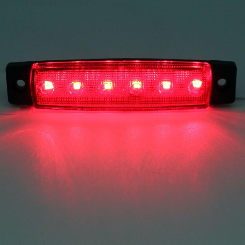 X30 Luz Led De Trocha Lateral Posición Bivoltaje 12-24v 6led