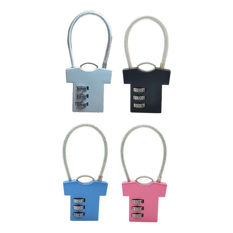 Mini Candado De Seguridad Con Contraseña Multiuso Diseño