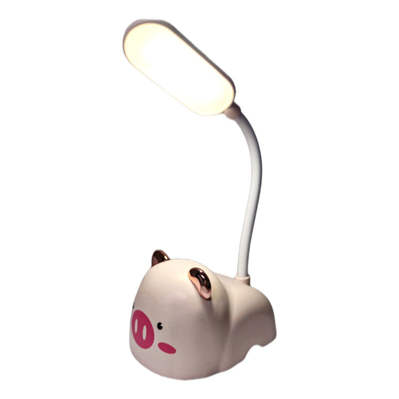 Mini Lámpara De Mesa Escritorio Recargable Led Flexible Niñ@