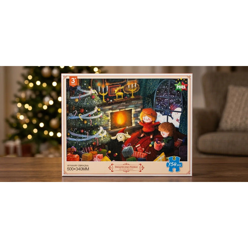 Rompecabezas Navideño 154pcs Puzzle Navidad 500x340mm Mp325
