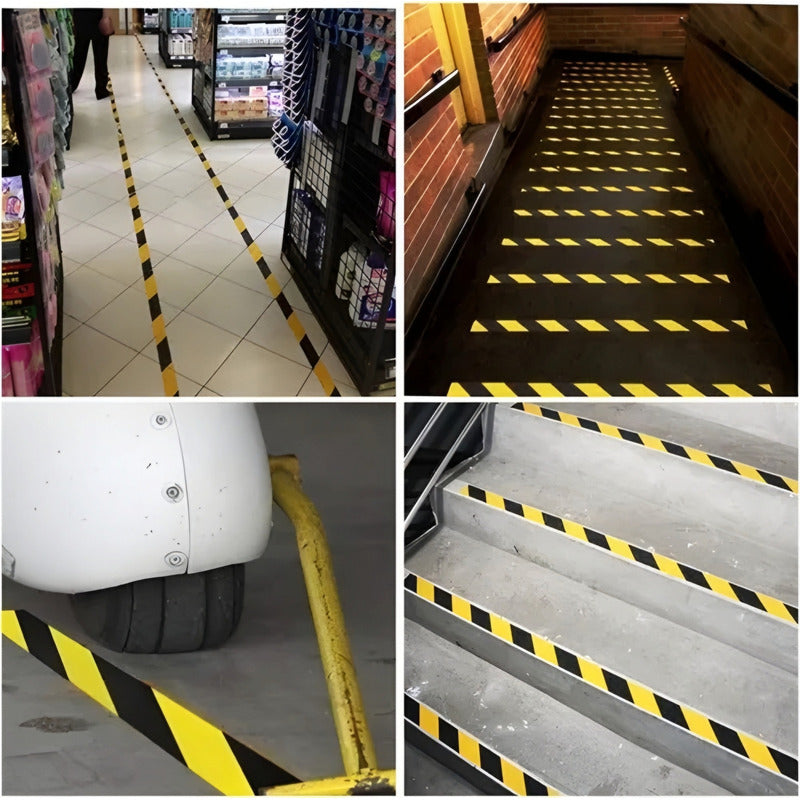 Cinta De Seguridad Antideslizant Tesa 15mx50mm Escalera Piso