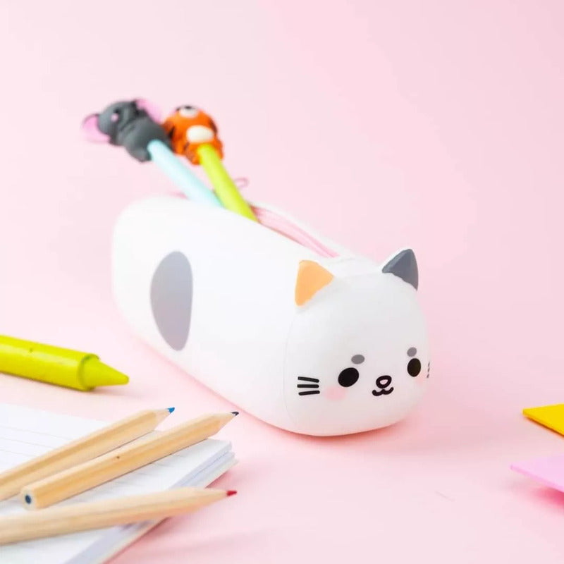Cartuchera Estuche De Lapices Escolar De Silicona Kawaii /ry