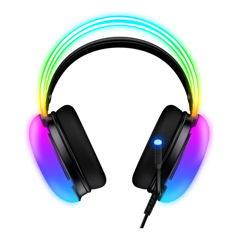 Audífonos Gamer Onikuma X25 Rgb Microfono Comp. Pc Ps4 Ps5