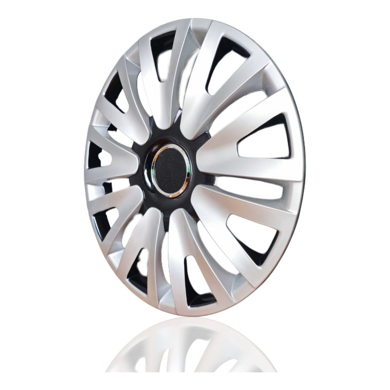 Set X4 Tapa Rueda Aro 16 Cromada Designer Tapa 16 Auto /r&c