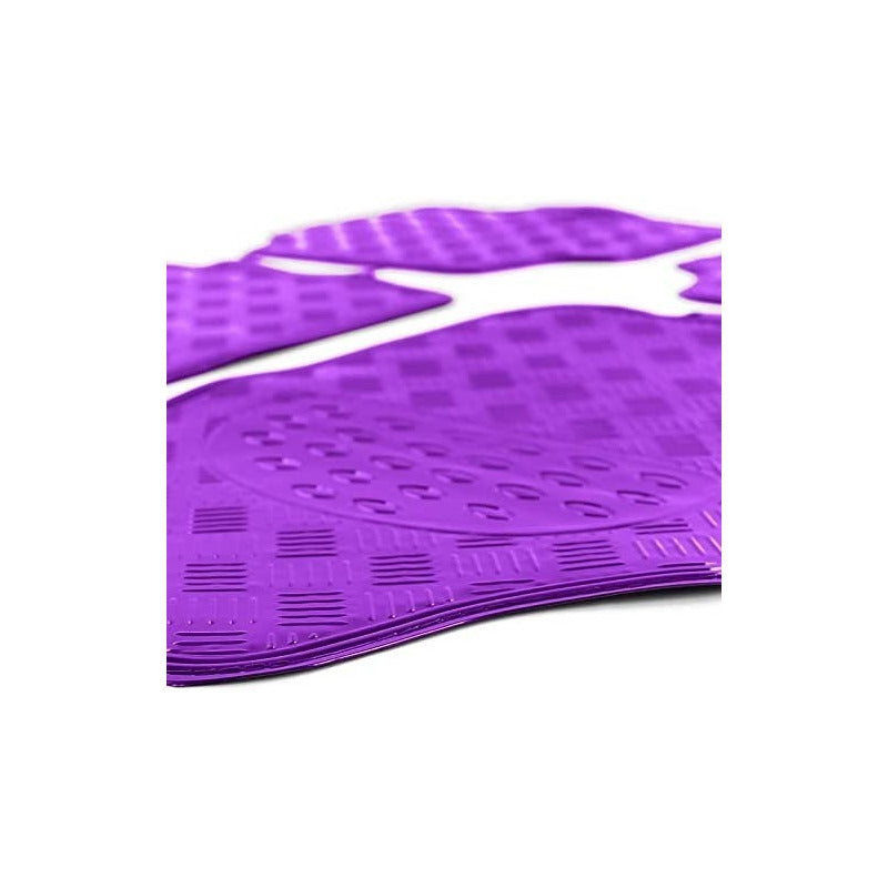 Alfombra Cubre Piso Metálico Para Mujer Set 4pcs Auto Tuning