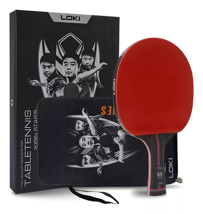 Loki Paleta De Ping Pong Profesional K6 Estrellas Con Carbono