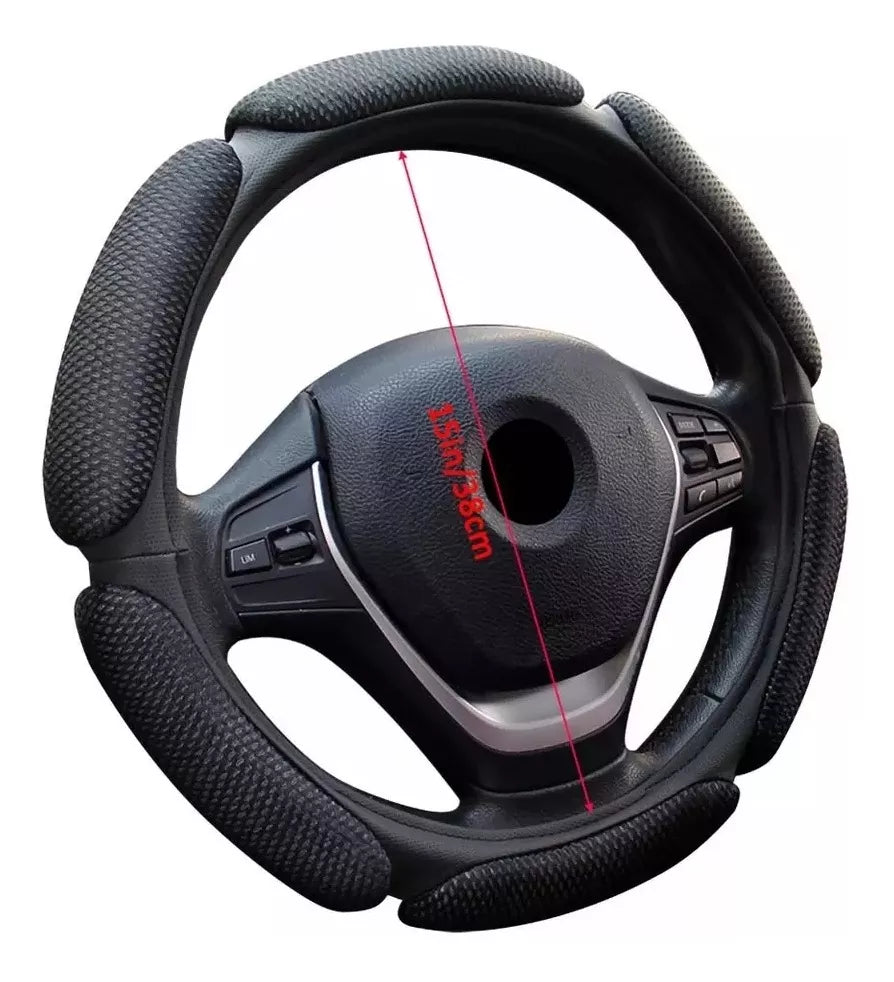 Funda Cubre Volante Universal Acolchada Antideslizante