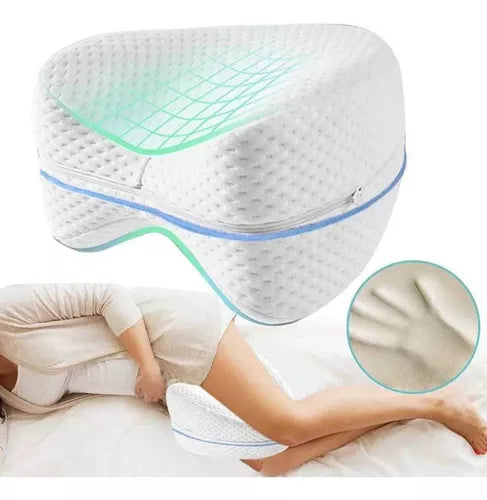 Almohada Entrepierna Para Dormir Memory Terapeutica