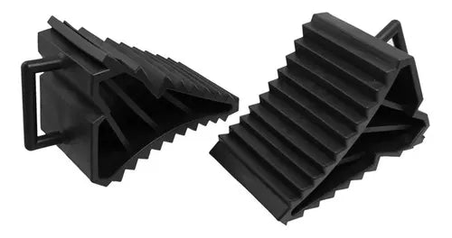 Pack 2 Cuña Para Auto Camionetas Antideslizamiento Abs