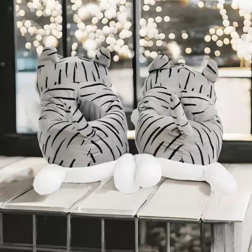 Pantuflas Cute Gato Chi Cerradas Calientita Acolchada Kawaii