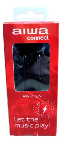 Audífono Aiwa In-ear I112 Con Manos Libres Conector 3.5mm