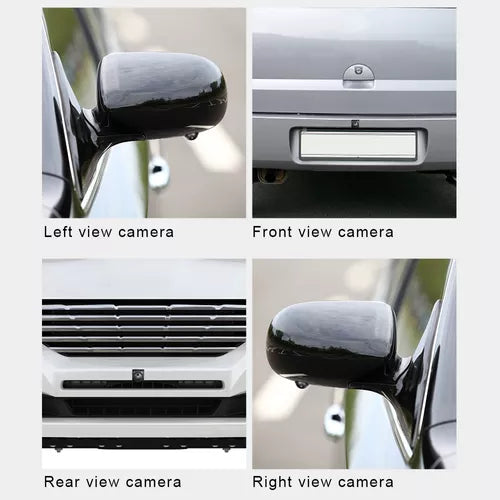 Kit Cámaras 360° De Estacionamiento Aiwa Para Radio Android