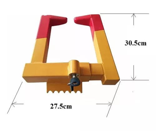 Traba Rueda De Seguridad Xl Anti Robo Auto Universal